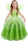 Axaxa Princess Dress Up Costume Ball Gown Toddler Girl Halloween Cosplay 2-7T.