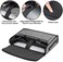 Trunab Monitor Carrying Case 24 Inch Padded Travel Bag Hold Up to 2 LCD Screens/TVs, Not Compatible with iMac, with Accessories Pocket, Shoulder Strap, PU Bottom, Grey.