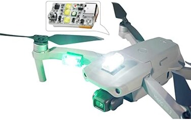VIFLY Drone Strobe Light, Anti Collision Light for FAA Drone Night Flying, Fits DJI Mini 3 Pro/Mini 4 Pro/Mini 2/Air 3/Air 3S/Mavic 3/Mavic 2/Avata/Neo/Flip(1pc pack.