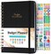 Poluma Budget Planner - Budget Book with Bill Organizer and Expense Tracker, 6. 1" x 8. 25", 12 Month Undated Finance Planner/Account Book to Take Control of Your Money, Start Anytime, Black.