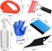 DIYSELF Window Tint Kit, Vinyl Wrap Tool Kit for Cars, 45 Pcs Vehicle Glass Protective Film Wrapping Set, Squeegee for Vinyl, Vinyl Wrap Tools, Window Tint Tools, Car Wrap Kit, Window Film Kit.