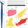 DIYSELF Window Tint Kit, Vinyl Wrap Tool Kit for Cars, 45 Pcs Vehicle Glass Protective Film Wrapping Set, Squeegee for Vinyl, Vinyl Wrap Tools, Window Tint Tools, Car Wrap Kit, Window Film Kit.