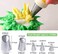 Suuker Rose Flower Piping Tips Set, Stainless Steel Chrysanthemum Nozzles, Crinkle Cream Laminating Nozzle Cupcake Pastry Tool For Decorating Cake Tulip Pastry Nozzle Baking Forms Pastry (5 Pieces.