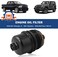 فلتر زيت محرك Goopool Ecodiesel 68507598AA 68498720AA متوافق مع سيارات جيب رانجلر JL موديل 2020 و2021، وجلادياتور موديل 2021، ورام 1500 DT موديل 2020 و2021 و2022 و2023.