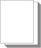 Ohuhu White Cardstock Thick Paper 100 Sheets, 8. 5" x 11" Heavyweight 80lb Card Stock for Crafts and DIY Cards Making.