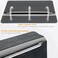 HYZUO 13 Inch Laptop Sleeve Case with Stand for 2025-2018 MacBook Air 13 M4 M3 M2 M1, 2025-2016 MacBook Pro 13 M2 M1, 13" iPad Pro/Air, Surface Pro 11/10/9, XPS 13, with Pouch, Space Gray.
