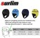surlim Soft Helmet Flag Football Rugby Helmet Scrum Cap Soft Shell Helmet Soccer Headgear for Youth Adults.