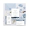 UNIQOOO Light Dusty Blue Glue Gun Sealing Wax Sticks for Wax Seal Stamp - Perfect for Wedding Invitations, Cards Envelopes, Snail Mails, Wine Packages, Christmas Gift Ideas, Pack of 8.