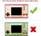 playvital Black Silicone Cover Protective Case Skin for Nintendo GameWatch: Super Mario Bros w/ 2 Pcs Screen Protectors.