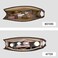 Vercord Felt Purse Insert Organizer 26 19 Toiletry Pouch Insert with D Ring Attach Chain Strap Beige L, Beige, Large.