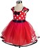 Dressy Daisy Baby Toddler Girl Polka Dots Fancy Dress Up Costume Birthday Party Tulle Dresses Size 6M-8.