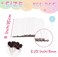Blvochnnt 500PCS 4-Inch White Lollipop Sticks,Paper Sucker Stick,Cake Pops Stick for Candy Melt,Dessert,Cake Pops,Chocolate and Cookie(3mm.
