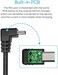 Pixelman Charging Cable for Garmin GPS,(18AWG 5ft90 Degree Angled GPS Vehicle Power Cable,Mini USB Charger Cord for Garmin zumo Garmin nuvi GPS Navigator,Compatible with Mini USB Charging Device.