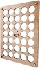 Torched Golf Ball Display Holder Collector&rsquo;s Case Holds Golf Balls Wall Mount Decor, Golf Lovers Gift for Men.