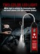 Aprvtio Refrigerant Leak Detector with LED Light, Halogen Leak Detector Freon Gas Leakage Tester HVAC Air Condition R22 R410A R134A R1234YF CFCs HCFCs HFCs Indicator WJL-6000PRO Freon Sniffer.