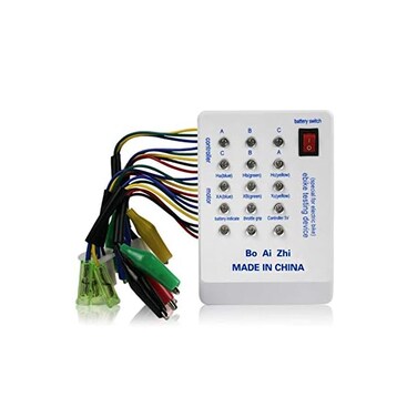 جهاز اختبار وحدة التحكم في المحركات بدون فرش BNYTXV 24V/36V/48V/60V/72V للسيارات الكهربائية والدراجات الكهربائية والسكوترات.