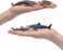 TOYMANY 24pcs Mini Ocean Animal Figurines: Realistic Cake Toppers with Sharks, WhalesOctopus - Great for Kids' Parties, GiftsSchool Projects.
