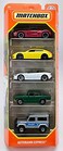 Matchbox Autobahn Express 5 Pack, 1:64 Scale Vehicles.