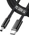 TASUMATO USB C to 4. 5mm Laptop Charging Cable Adapter Male Type C to DC 4. 5 x 3. 0mm Converter Braided 6. 5ft Fast 100W PD Power Charger Supply Cord for Vostro 12 17 11 XPS 14 3000 7000 5000 13 15 I