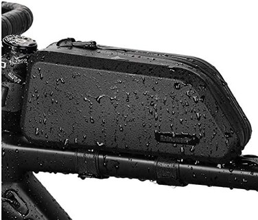 Rhinowalk Bike Top Tube Bag and Stable Bicycle Frame.