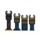 XXGO 120 Pcs Oscillating Multitool Blades Accessories Kits Compatible with Bosch, Chicago, Craftsman, Dremel, Fein, Harbor Freight, Milwaukee, Porter Cable, Ridgid, Ryobi, Rockwell XG1201.