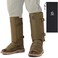 Gonex Snake Gaiters, Waterproof Snake Guards, Snake Bite Protection for Lower Legs, Snake Proof Gaiters Fit for MenWomen, Adjustable Size.