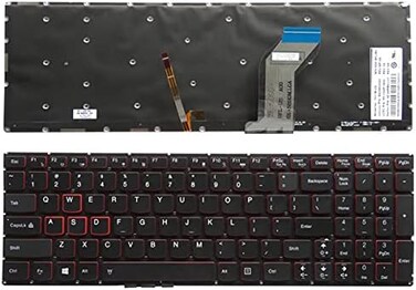 LXDDP Laptop Replacement US Layout Backlit Keyboard for Lenovo IdeaPad Y700 Y700-15ISK Y700-17ISK Y700-15ACZ.