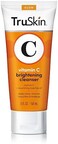 TruSkin Vitamin C Cleanser for Face - Brightening Face Wash with Vitamins CE, Rosehip Oil, Aloe Vera and MSM - Deep Clean and Refresh for Radiant, Healthy-Looking Skin, 5 fl oz.