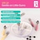 Elk and Friends Kids Silverware with Silicone HandleChildrens Safe FlatwareToddler UtensilsBaby SpoonsForksStainless Steel Cutlery.