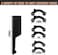 Maitys 2 Sets Nose Up Lifting Shaper Clip Clipper Nose Shaper Nose Up Lifter Inserts Shaping Clip Silicone Nose Beauty Tools Invisible Nose Slimming Device for Wide Nose (Black.