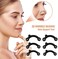 Maitys 2 Sets Nose Up Lifting Shaper Clip Clipper Nose Shaper Nose Up Lifter Inserts Shaping Clip Silicone Nose Beauty Tools Invisible Nose Slimming Device for Wide Nose (Black.
