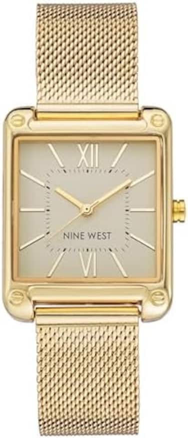 Nine West Women's Mesh Bracelet Watch.