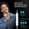 Kimwood Wired Earbuds with Microphone, Wired Earphones in Ear Headphones HiFi Stereo, Powerful Bass and Crystal Clear Audio, Compatible with iPhone, iPad, Android, Computer Most with 3. 5mm Jack.