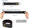Trilancer Elastic Cinch Straps with Anti-Slip Strips, 12 "x 2" (8 PackMultipurpose Hook and Loop Bundling Stretchy Straps for Extension Cords, Cables, Ropes, Hoses, Bike, RV, Boat, Garden.