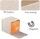 YAPISHI Tissue Box Cover Square, Upgrade 99% Compatible Large Size, Modern Tissue Box Holder for Napkin Facial Paper, Leather Dryer Sheet Dispenser Organizer for Bathroom Vanity Countertop, Night Stan