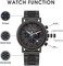 2WIN Engraved Wooden Watch for Boyfriend My Man Fianc&eacute; Husband Customized Personalized Wood Watches for Men Birthday Anniversary Personalized Watch.