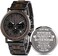 2WIN Engraved Wooden Watch for Boyfriend My Man Fianc&eacute; Husband Customized Personalized Wood Watches for Men Birthday Anniversary Personalized Watch.