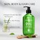 ALODERMA Organic Pure Aloe Vera Gel Made with 99% USDA Organic Certified Aloe Vera within 12 Hours of Harvest (300g, 313mlNo Powder Concentrates or Parabens - Perfect for Everyday Use - Suitable.