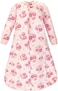 Hudson Baby Unisex Baby Premium Quilted Long Sleeve Sleeping Bag and Wearable Blanket, Blush Rose, 18-24 Months.