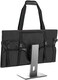 Trunab Carrying Bag for 24&rsquo;&rsquo; LCD Screens and Monitors, With Padded Velvet Lining, Protective Monitor Travel Case, Black, Medium.