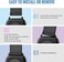 E ECSEM 10PACK Bands Compatible for Donerton P22 P32 P36/KALINCO Smartwatch - 20MM Classic Soft Silicone Breathable Quick Fit Wristbands for Women Men.