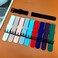 E ECSEM 10PACK Bands Compatible for Donerton P22 P32 P36/KALINCO Smartwatch - 20MM Classic Soft Silicone Breathable Quick Fit Wristbands for Women Men.