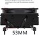 Thermalright AXP-90 X53 Black Low Profile CPU Air Cooler with Quite 90mm TL-9015B Low Profile PWM Fan, 4 Heat Pipes, 53mm Height, for AMD AM4/Intel LGA 1150/1151/1155/1156/1200 (AXP-90 X53 Black.