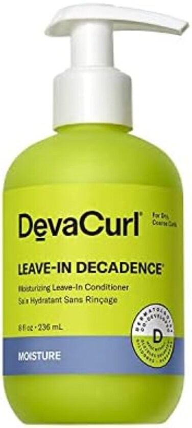 DevaCurl Leave-In Decadence Moisturizing Leave-In Conditioner, Green Oasis, 8 fl. oz.