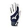 Mizuno MVP Adult Baseball Batting GlovesPairAdult, Youth, and TBallNonslip PalmFlexMesh BackQuikAdjust Wrist Tab.