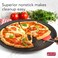 GoodCook Good Cook AirPerfect Nonstick Large Pizza Pan 15. 75", Perforated Crispy Crust with Cutting Guide, Glimmer Gun Metal.