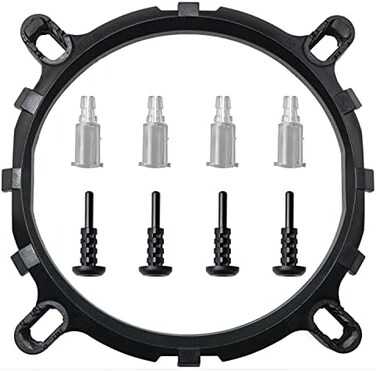 DGZZI CPU Radiators Holder, Heatsink Cooler Mounting Bracket Screws Replacement for Socket Intel LGA 775 1366 115X.