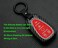 Muxkenper Key Fob Cover Case Fit for Chevrolet 2019 2018 2017 Chevy Malibu Camaro Equinox Trax Traverse Sonic Cruze Volt Spark Keyless Entry Remote Case Holder ABS Carbon Fiber Pattern (Red.