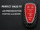 Muxkenper Key Fob Cover Case Fit for Chevrolet 2019 2018 2017 Chevy Malibu Camaro Equinox Trax Traverse Sonic Cruze Volt Spark Keyless Entry Remote Case Holder ABS Carbon Fiber Pattern (Red.