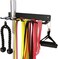 Alvade Home Gym Storage Rack, Barbell Rack Weight Room Organizer Prong Gym Equipment Storage Rack for Gym Accessories Like Fitness Bands,Resistance Bands,Straps,Foam Rollers,Barbell.